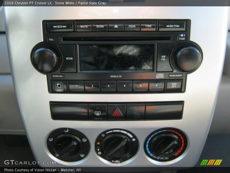 Stone White / Pastel Slate Gray 2009 Chrysler PT Cruiser LX