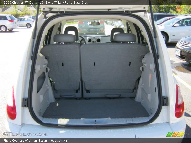 Stone White / Pastel Slate Gray 2009 Chrysler PT Cruiser LX