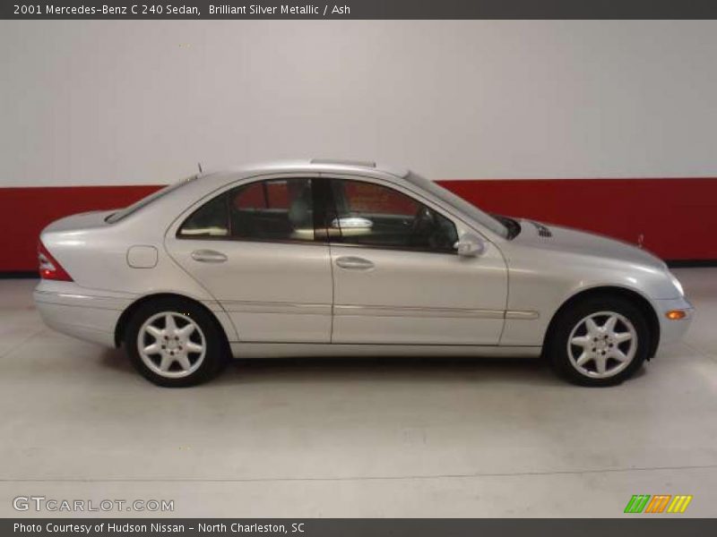 Brilliant Silver Metallic / Ash 2001 Mercedes-Benz C 240 Sedan