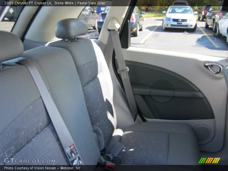 Stone White / Pastel Slate Gray 2009 Chrysler PT Cruiser LX