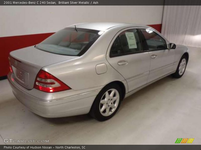 Brilliant Silver Metallic / Ash 2001 Mercedes-Benz C 240 Sedan