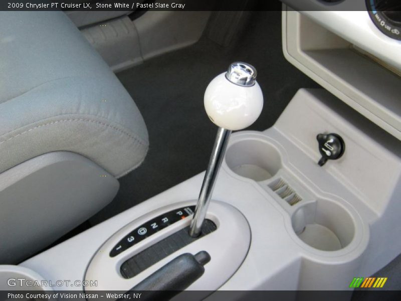 Stone White / Pastel Slate Gray 2009 Chrysler PT Cruiser LX