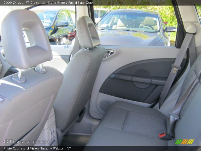 Stone White / Pastel Slate Gray 2009 Chrysler PT Cruiser LX