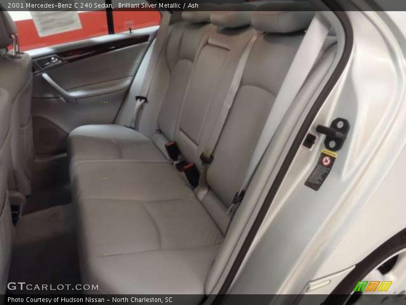 Brilliant Silver Metallic / Ash 2001 Mercedes-Benz C 240 Sedan