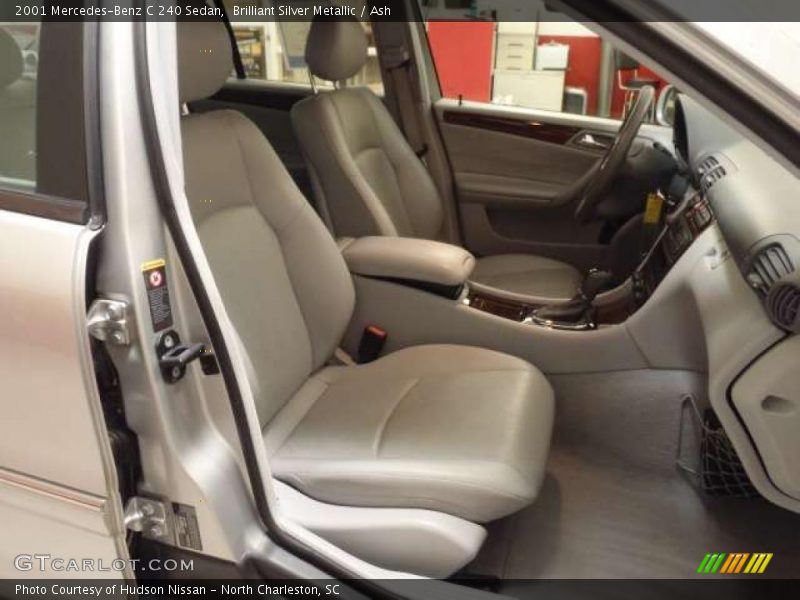 Brilliant Silver Metallic / Ash 2001 Mercedes-Benz C 240 Sedan
