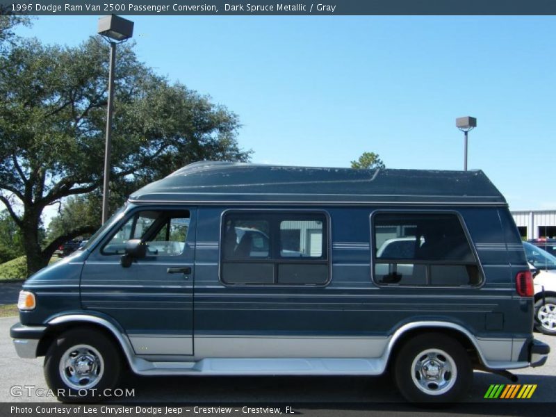  1996 Ram Van 2500 Passenger Conversion Dark Spruce Metallic