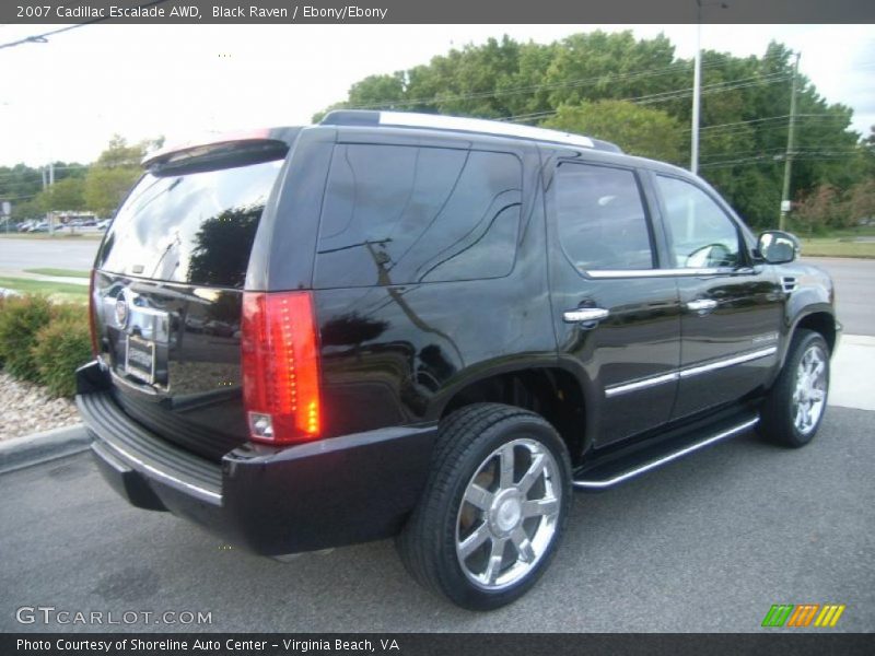 Black Raven / Ebony/Ebony 2007 Cadillac Escalade AWD