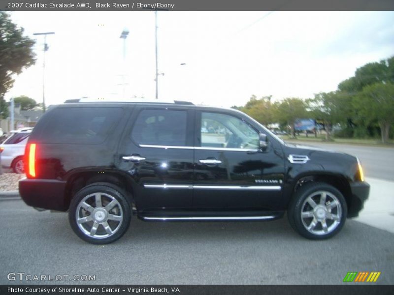 Black Raven / Ebony/Ebony 2007 Cadillac Escalade AWD