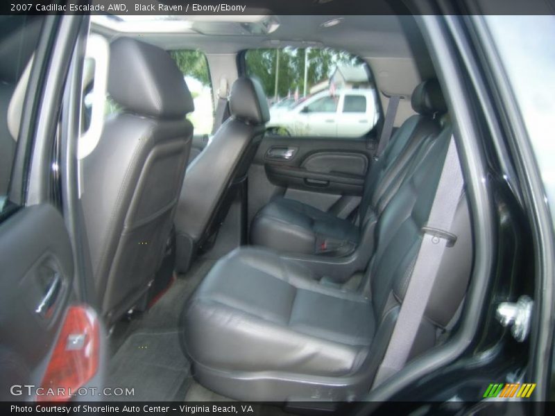 Black Raven / Ebony/Ebony 2007 Cadillac Escalade AWD