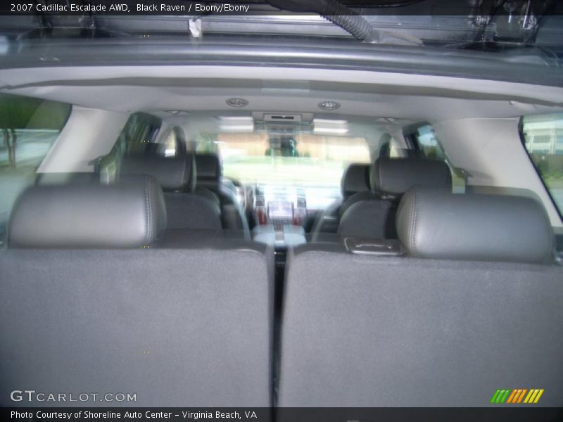 Black Raven / Ebony/Ebony 2007 Cadillac Escalade AWD