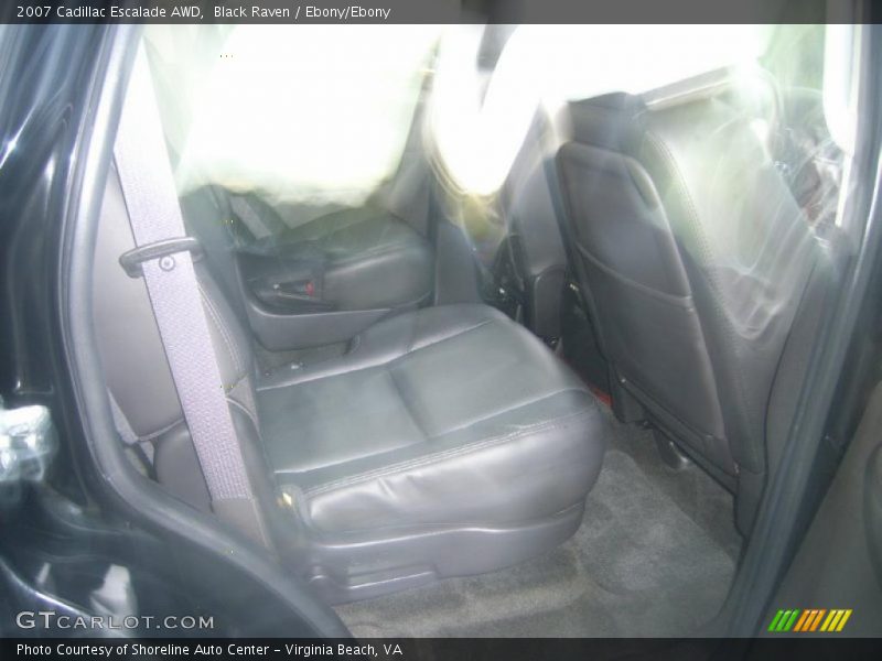 Black Raven / Ebony/Ebony 2007 Cadillac Escalade AWD