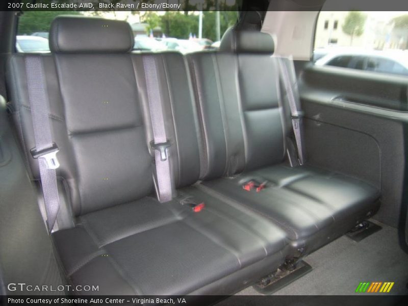 Black Raven / Ebony/Ebony 2007 Cadillac Escalade AWD