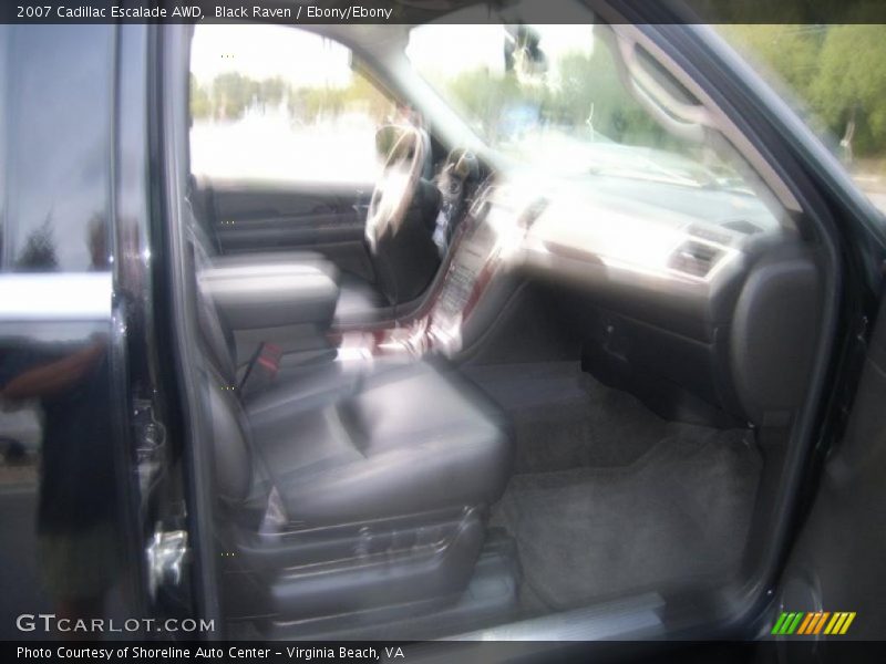 Black Raven / Ebony/Ebony 2007 Cadillac Escalade AWD