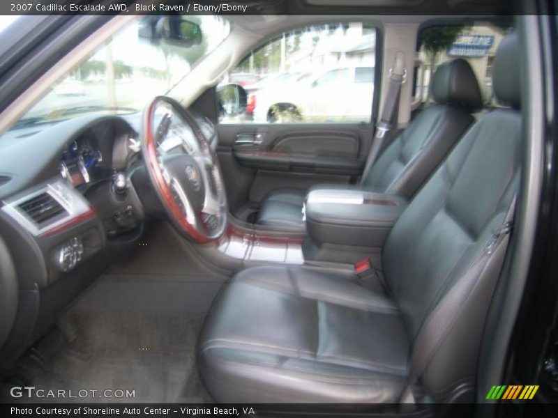 Black Raven / Ebony/Ebony 2007 Cadillac Escalade AWD