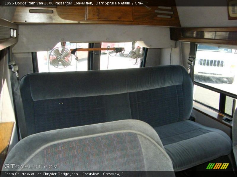 Dark Spruce Metallic / Gray 1996 Dodge Ram Van 2500 Passenger Conversion