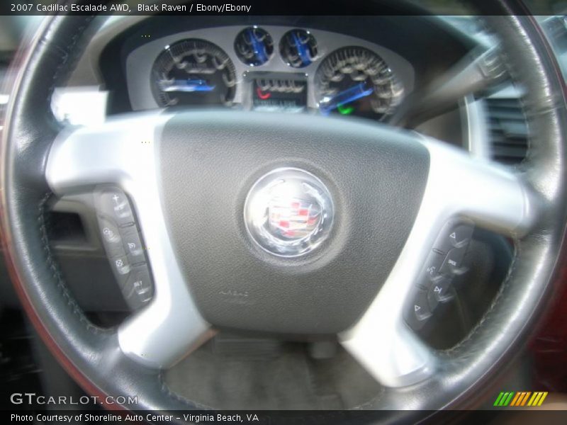 Black Raven / Ebony/Ebony 2007 Cadillac Escalade AWD