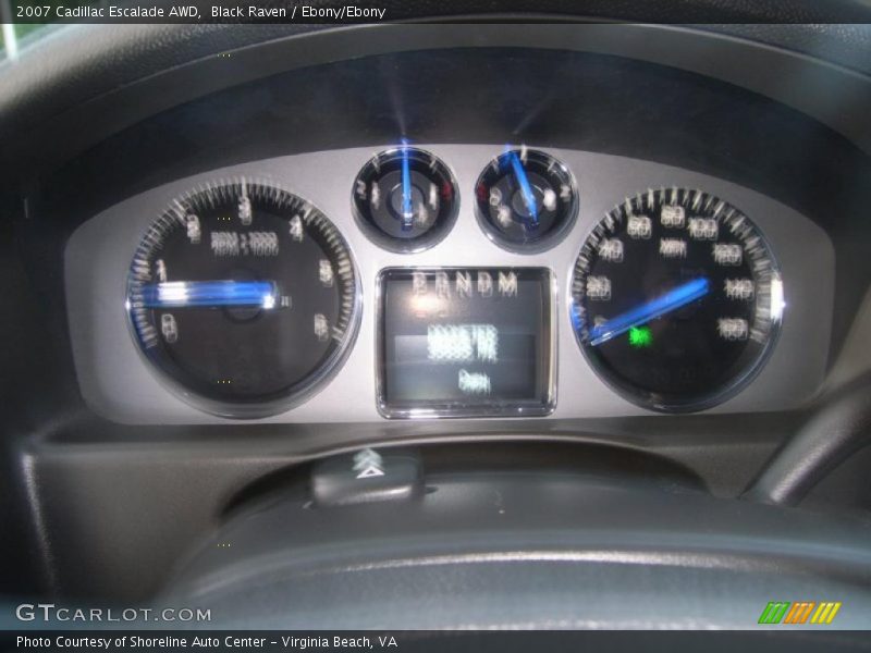 Black Raven / Ebony/Ebony 2007 Cadillac Escalade AWD