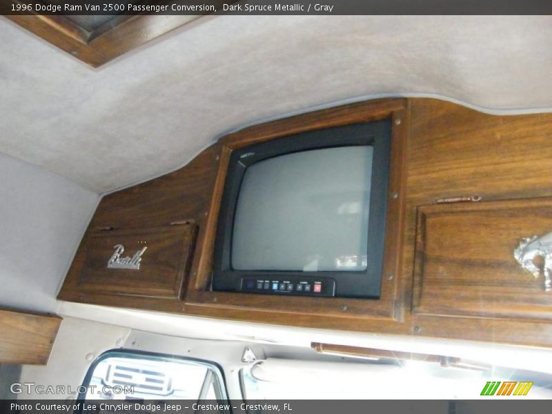Dark Spruce Metallic / Gray 1996 Dodge Ram Van 2500 Passenger Conversion