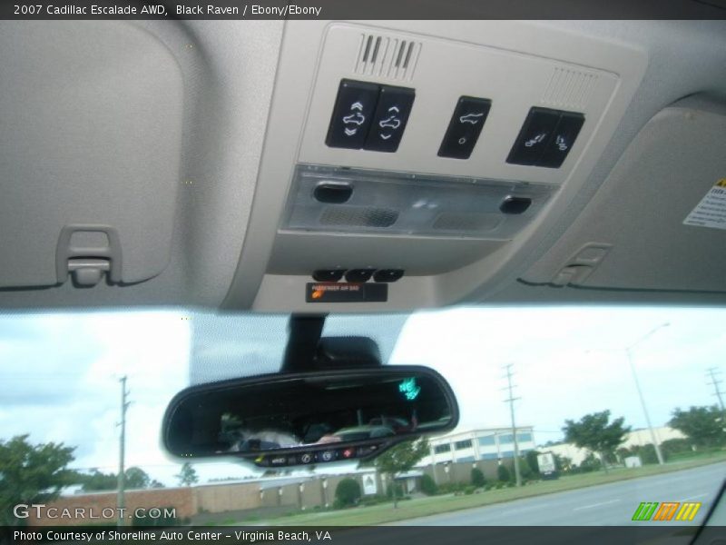 Black Raven / Ebony/Ebony 2007 Cadillac Escalade AWD