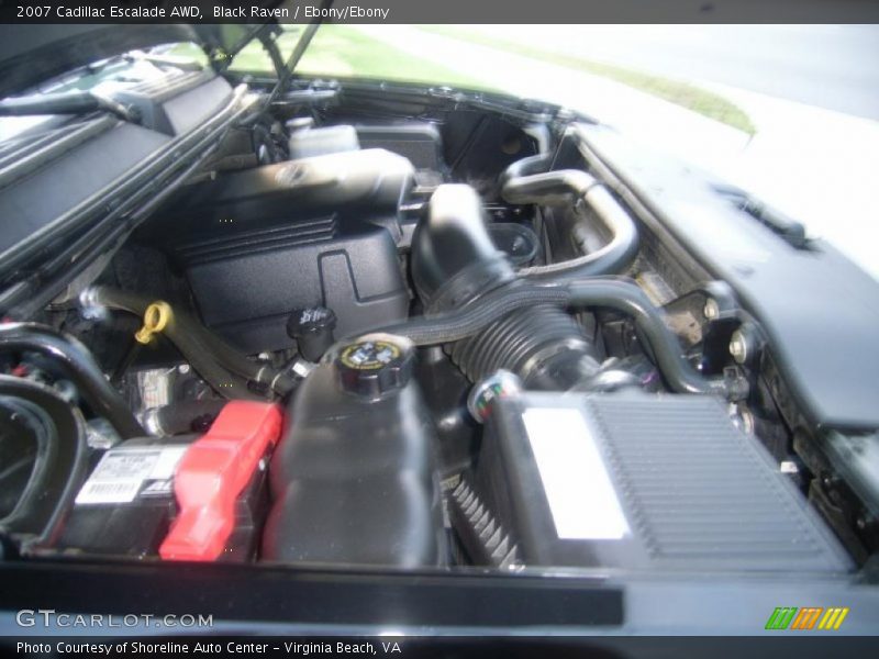 Black Raven / Ebony/Ebony 2007 Cadillac Escalade AWD