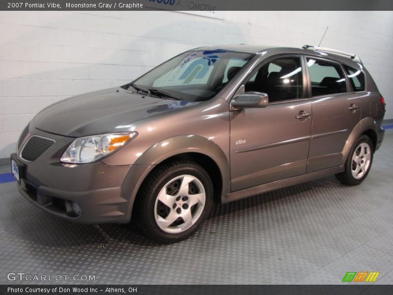 Moonstone Gray / Graphite 2007 Pontiac Vibe