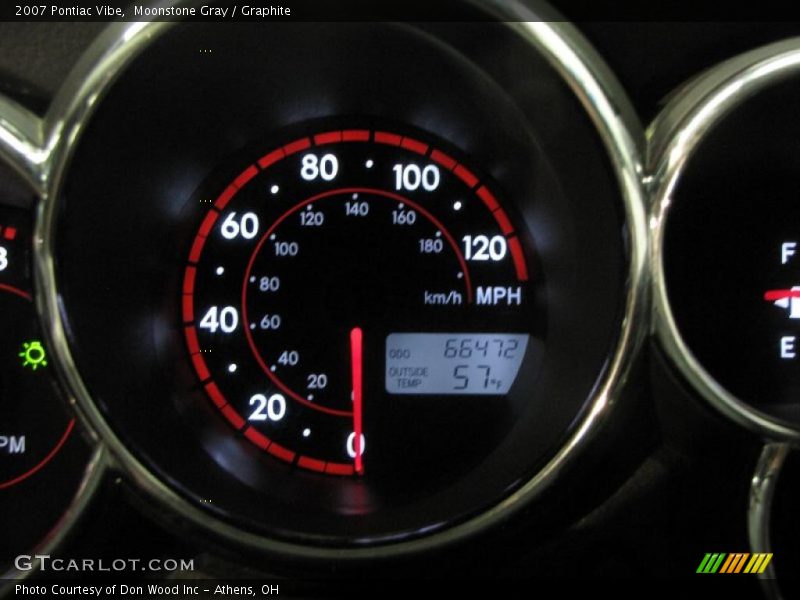 Moonstone Gray / Graphite 2007 Pontiac Vibe