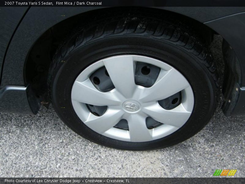 Flint Mica / Dark Charcoal 2007 Toyota Yaris S Sedan