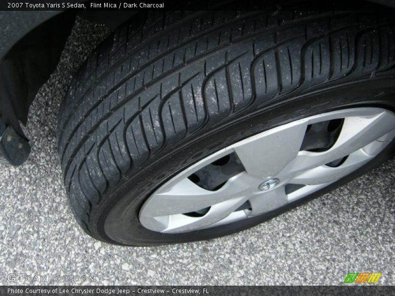 Flint Mica / Dark Charcoal 2007 Toyota Yaris S Sedan