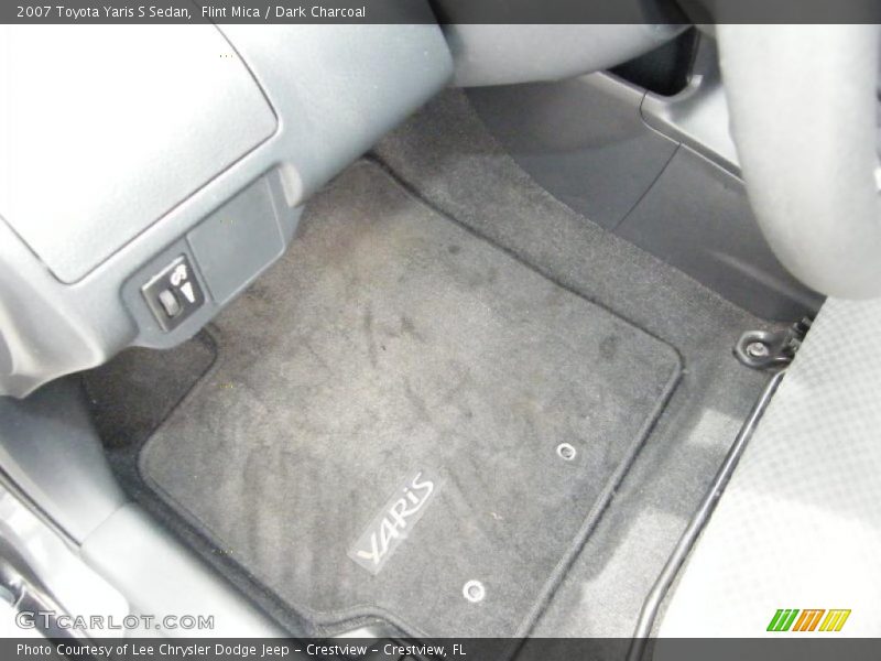 Flint Mica / Dark Charcoal 2007 Toyota Yaris S Sedan