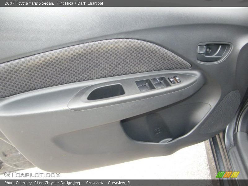 Flint Mica / Dark Charcoal 2007 Toyota Yaris S Sedan