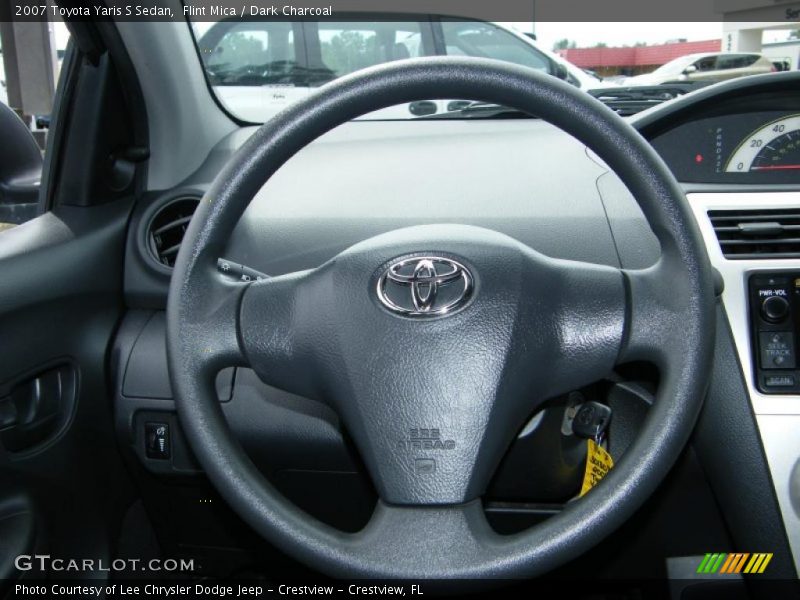 Flint Mica / Dark Charcoal 2007 Toyota Yaris S Sedan