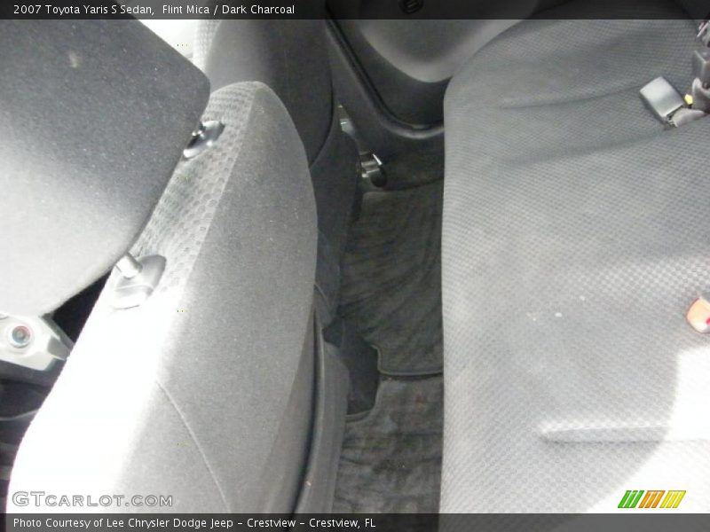 Flint Mica / Dark Charcoal 2007 Toyota Yaris S Sedan