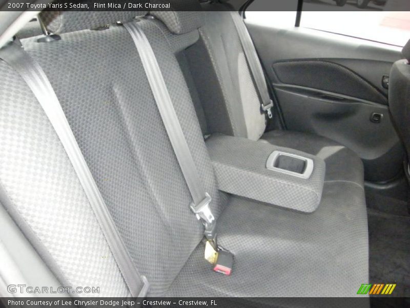 Flint Mica / Dark Charcoal 2007 Toyota Yaris S Sedan