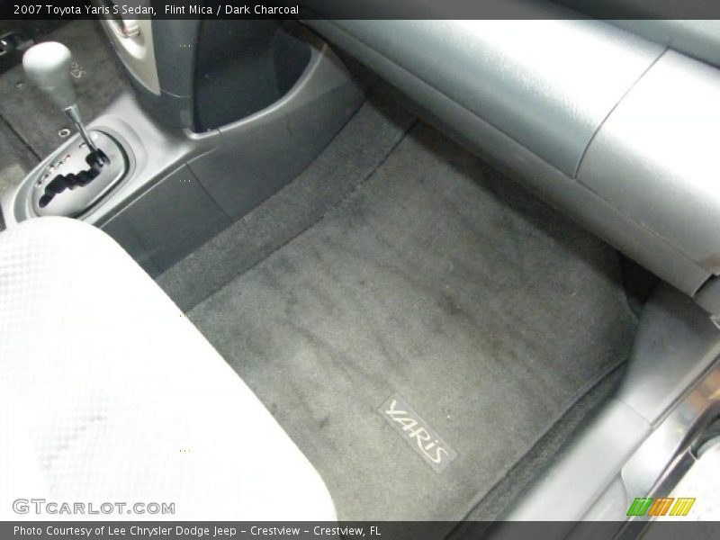 Flint Mica / Dark Charcoal 2007 Toyota Yaris S Sedan