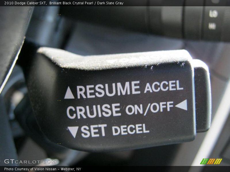 Brilliant Black Crystal Pearl / Dark Slate Gray 2010 Dodge Caliber SXT