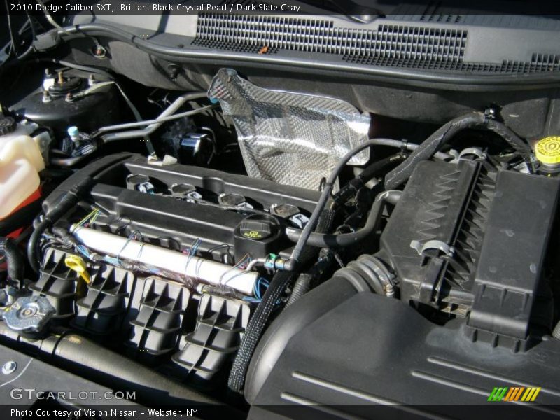 Brilliant Black Crystal Pearl / Dark Slate Gray 2010 Dodge Caliber SXT
