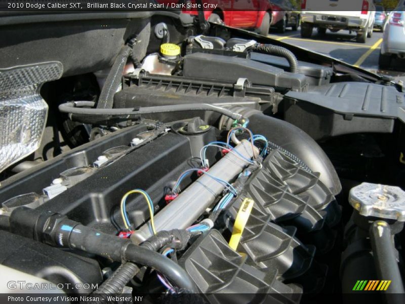Brilliant Black Crystal Pearl / Dark Slate Gray 2010 Dodge Caliber SXT