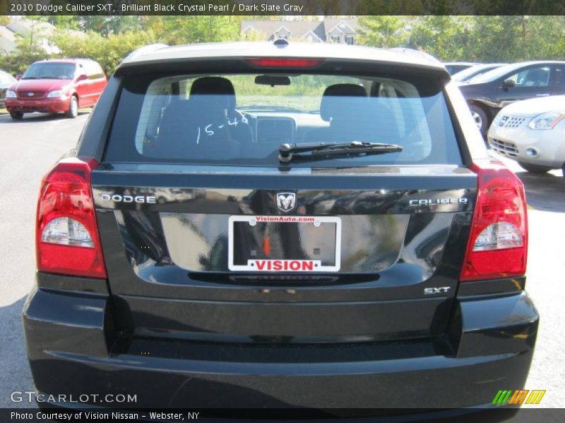 Brilliant Black Crystal Pearl / Dark Slate Gray 2010 Dodge Caliber SXT