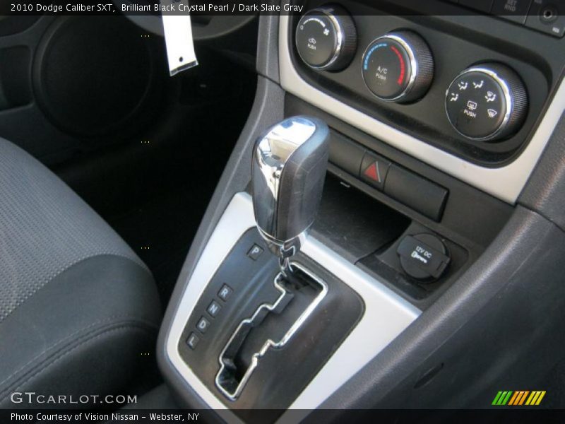 Brilliant Black Crystal Pearl / Dark Slate Gray 2010 Dodge Caliber SXT