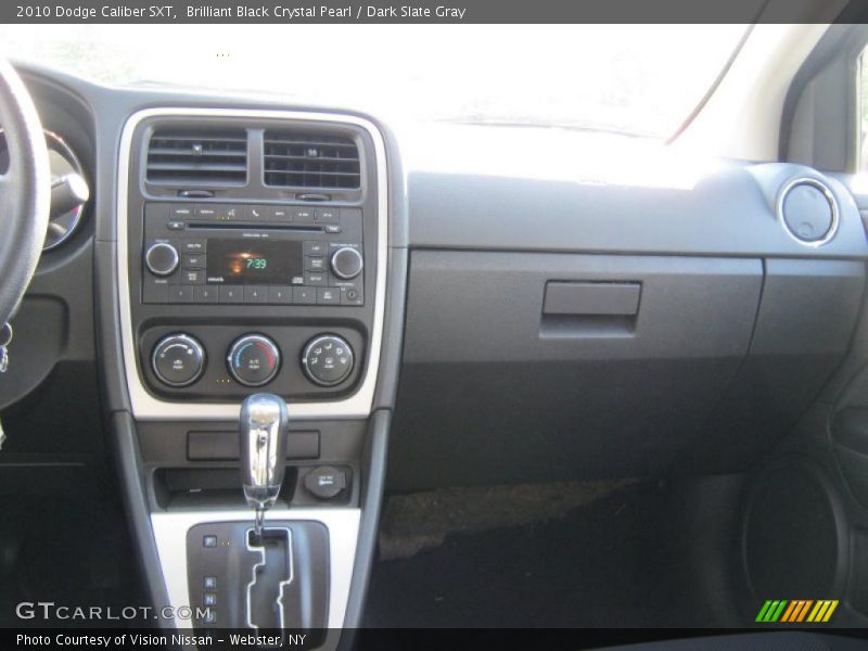 Brilliant Black Crystal Pearl / Dark Slate Gray 2010 Dodge Caliber SXT