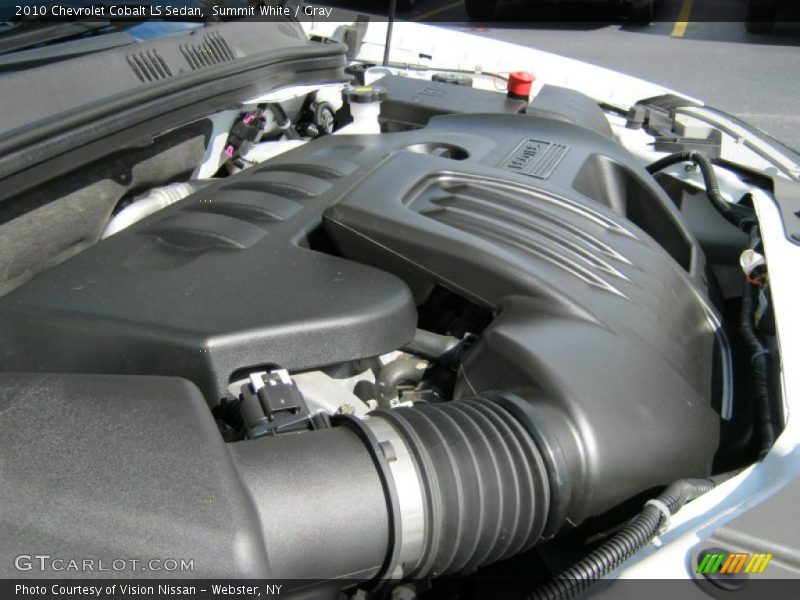Summit White / Gray 2010 Chevrolet Cobalt LS Sedan