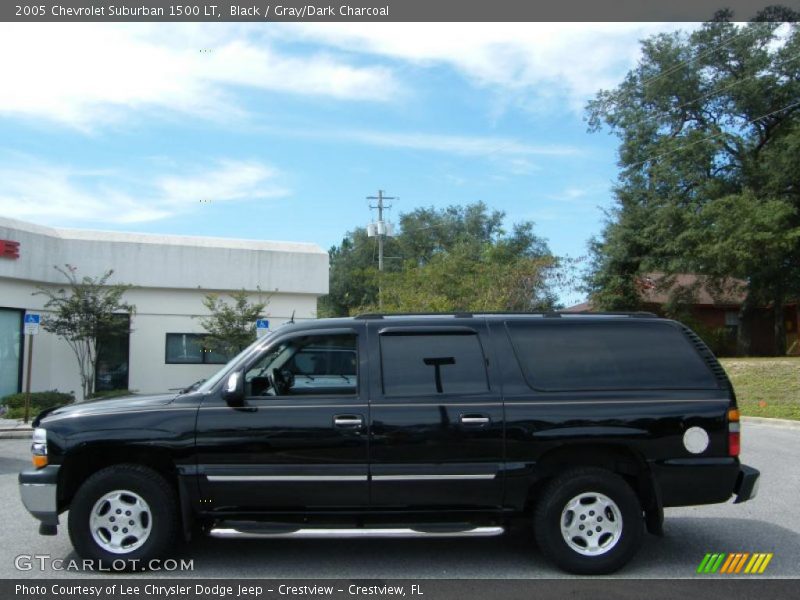 Black / Gray/Dark Charcoal 2005 Chevrolet Suburban 1500 LT
