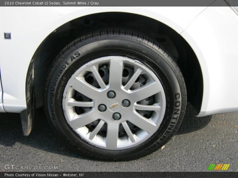 Summit White / Gray 2010 Chevrolet Cobalt LS Sedan