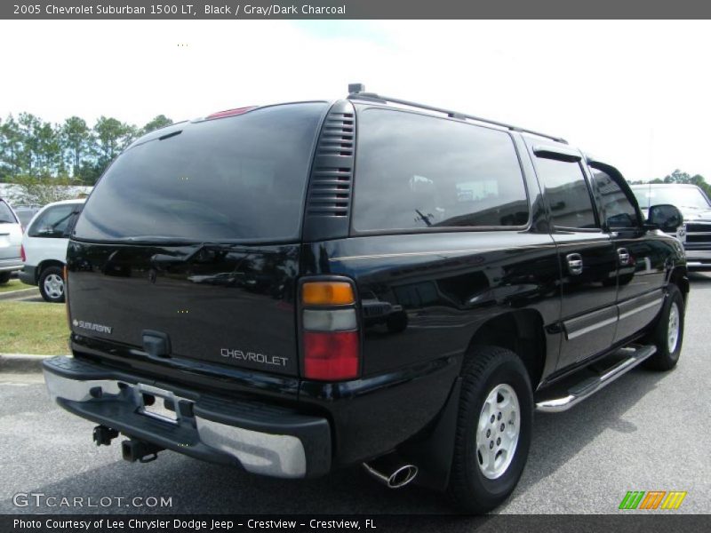 Black / Gray/Dark Charcoal 2005 Chevrolet Suburban 1500 LT