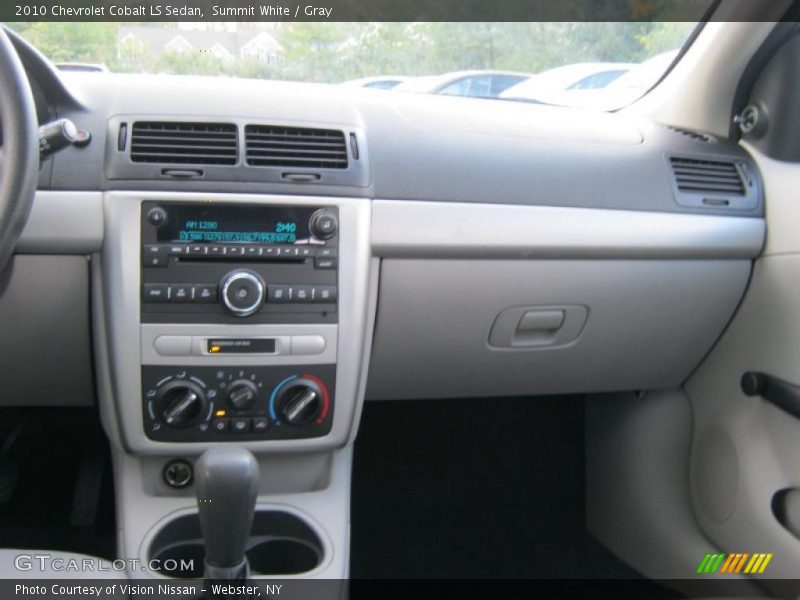 Summit White / Gray 2010 Chevrolet Cobalt LS Sedan