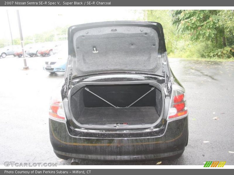 Super Black / SE-R Charcoal 2007 Nissan Sentra SE-R Spec V