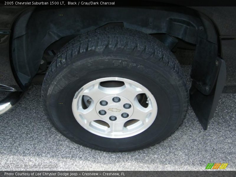 Black / Gray/Dark Charcoal 2005 Chevrolet Suburban 1500 LT