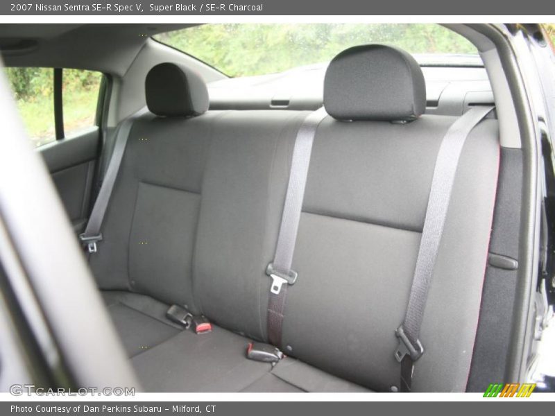 Super Black / SE-R Charcoal 2007 Nissan Sentra SE-R Spec V