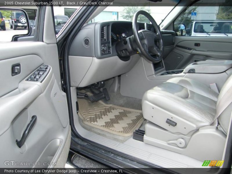 Black / Gray/Dark Charcoal 2005 Chevrolet Suburban 1500 LT