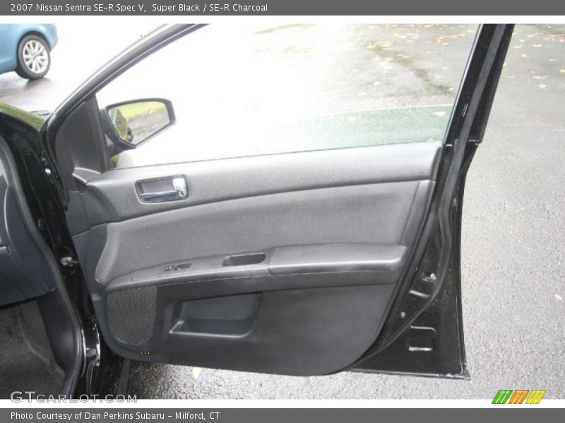 Super Black / SE-R Charcoal 2007 Nissan Sentra SE-R Spec V